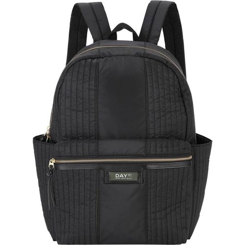 DAY ET Freizeitrucksack Rucksack mit Laptopfach Gweneth Quilt Backpack Black schwarz