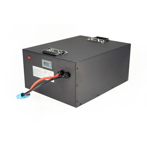 LiFePO4 Akku 48V 80Ah 3840Wh 100A Lithium-Eisen-Phosphat Batterie