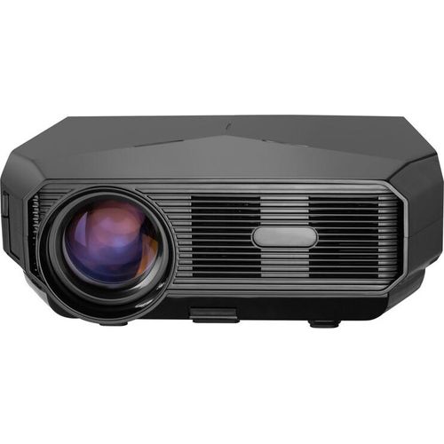 Tragbarer Filmprojektor, Beamer mit Smart Voice, 4600 Lumen, 1080p Heimkino Projektor