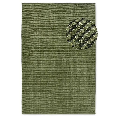 Villeroy & Boch Juteteppich Kollektion 1791, Waldgrün, Textil, Uni, rechteckig, 120x170 cm, Oeko-Tex® Standard 100, für Fußbodenheizung geeignet, in verschiedenen Größen erhältlich, pflegeleicht, strapazierfähig, Teppiche & Böden, Teppiche, Naturteppiche