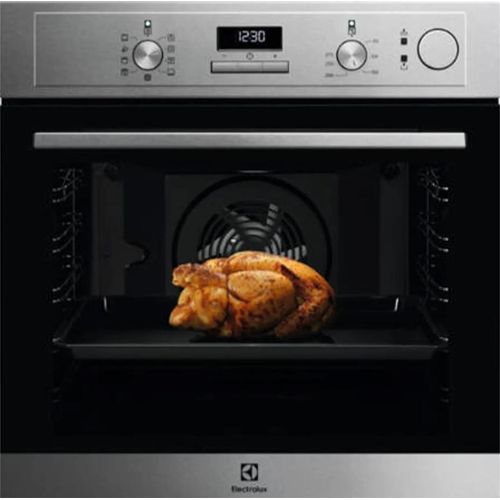 Integrierter kombi-dampfbackofen 72l 60cm pyrolyse aus edelstahl - Electrolux EOC4P46X