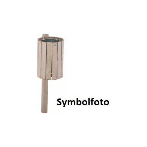 Rossignol Pfosten zum Einbetonieren für Wandabfallbehälter Eden