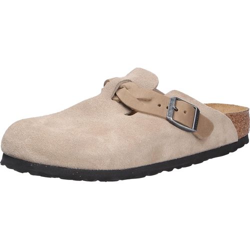 Birkenstock Damen Clogs Boston Braided 20006-35, 20006-36, 20006-37, 20006-38, 20006-39, 20006-40, 20006-41, 20006-42, 20006-43 BIR-1026694 taupe 35