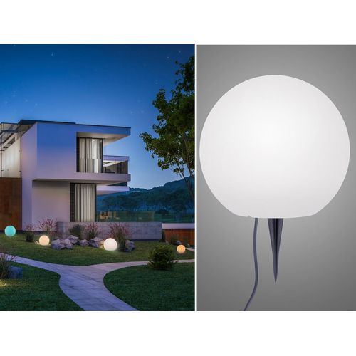 LED Kugelleuchte für den Garten Strom Ø40cm smarte Lichtsteuerung WIZ Dekokugeln