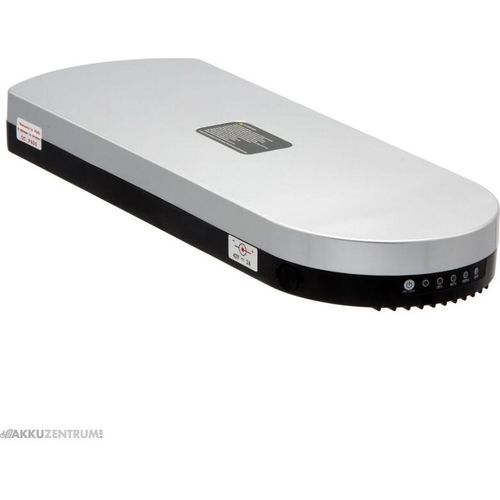 E-Bike Akku Tianneng Gepäckträgerakku "TNLi 18650" – 36V / 13Ah – silber - Gepäckträger