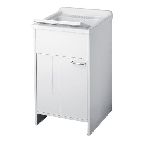 ADGO® Gewerbespüle Waschbecken Schrank-Set Spüle 50x50 cm