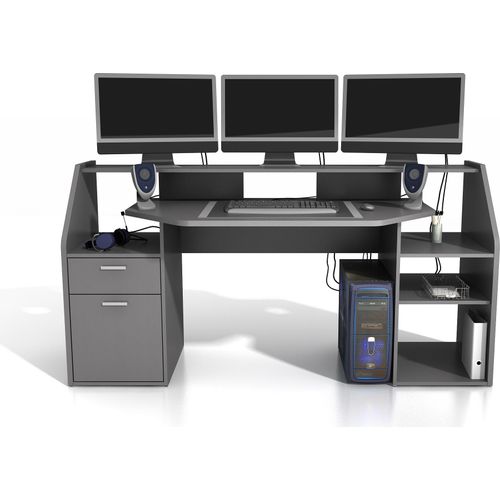 Schreibtisch Zockertisch Gamingtisch Computertisch Zockerschreibtisch "Zetel I"
