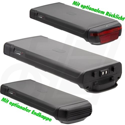 Sparta Gepäckträger-Akku E-500 36V 14Ah (Schwarz) für E-Bikes Pedelecs von Sparta, Batavus u.a.