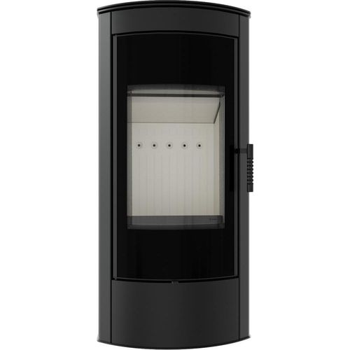 Kaminofen aus Stahl KRATKI TITAN Panorama Ø 150 11 kW