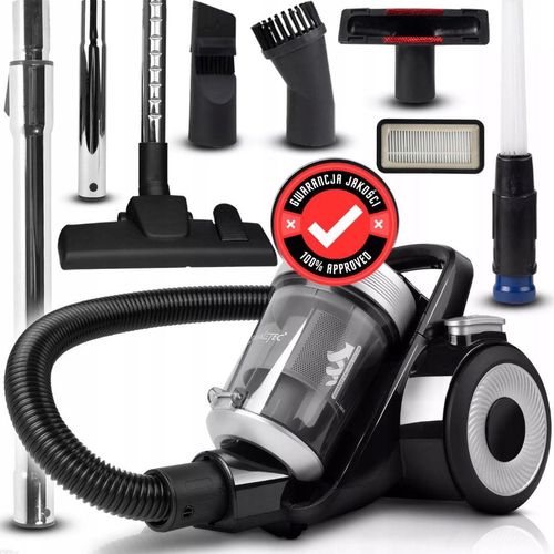 MALTEC CYCLON Staubsauger Beutellos Leicht, Leistungsstark, Leise 4000W