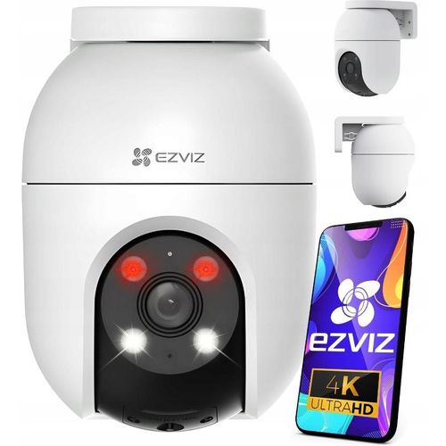 Outdoor-Wi-Fi Kamera 8Mpx 4K Ezviz C8C Mit Ai Erkennung Und Bewegungsverfolgung