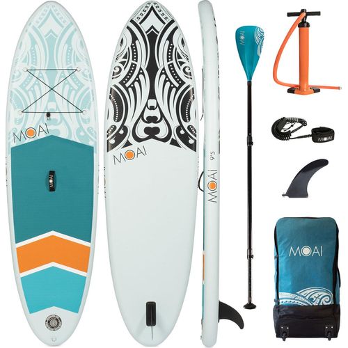 Sup Gepumpt Moai Brett 9'5 287 Cm Fiberglas Paddel
