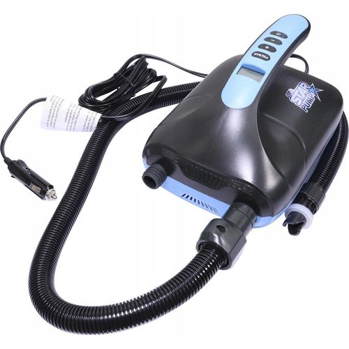 Elektrische Pumpe 12V für SUP-Boards, 20 PSI, LCD, automatische Abschaltung, 110W