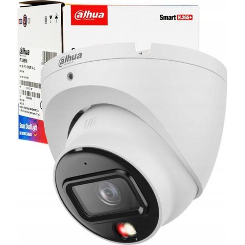 Dahua Ip Kamera 6Mp Poe Dual Licht Ip67 30M Nacht 110° Blickwinkel Audio