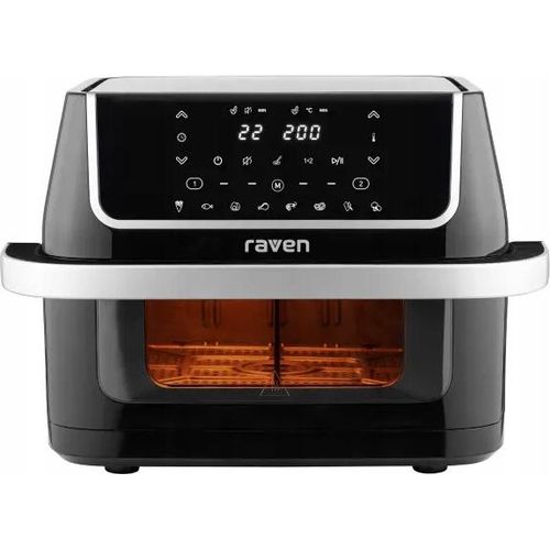 Fettfreie Friteuse 10L 1800W Raven Efn008 Mit 8 Programmen Und Timer