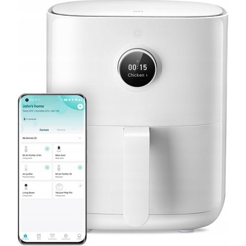 Xiaomi Mi Smart Air Fryer 3.5L Wi-Fi - Gesund Kochen Ohne Fett Weiss