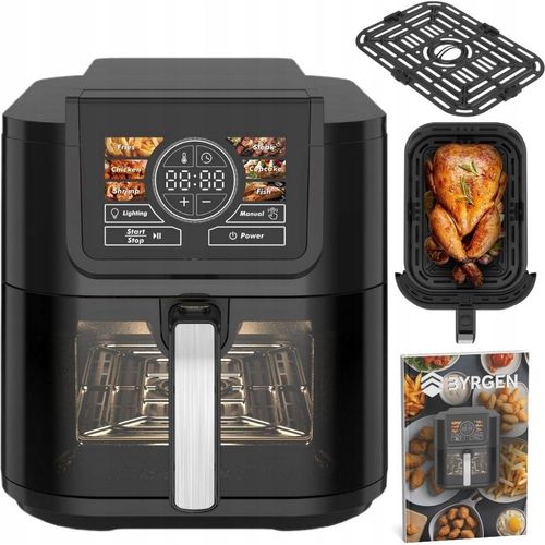 Luftfriteuse Ai Cook Pro 8L Fettfreie Friteuse Mit 6 Programmen Zwei Modi
