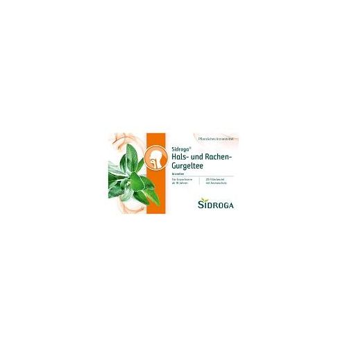 SIDROGA Hals- und Rachen-Gurgeltee Filterbeutel 20X2.5 g