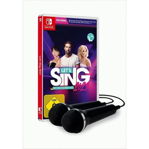 Let's Sing 2023 mit deutschen Hits + 2 Mikrophone
