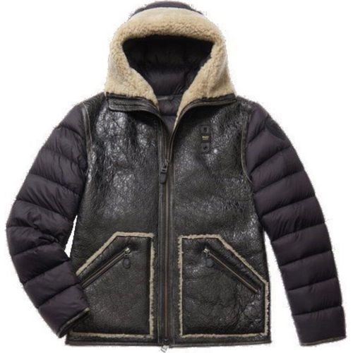 Blauer Jacken Kurtka Skóra Mska BLUL01173, BLUL01173999, Größe: 183