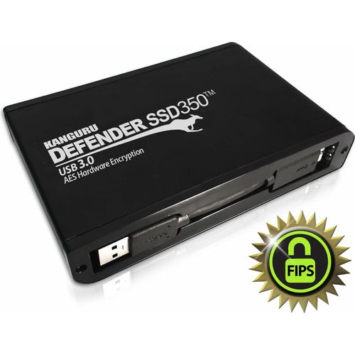 Kanguru Defender SSD350 2TB Encrypted USB3 Solid State Drive (FIPS 140-2)
