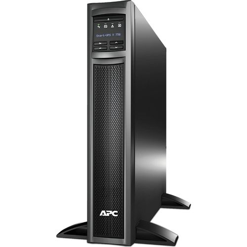 APC Smart UPS SMX - SMX750I - USV 750VA (Rack / Tower, bis zu 34 min. Überbrückungszeit bei Stromausfall, LCD Panel, ECO Mode - Stromsparfunktion)