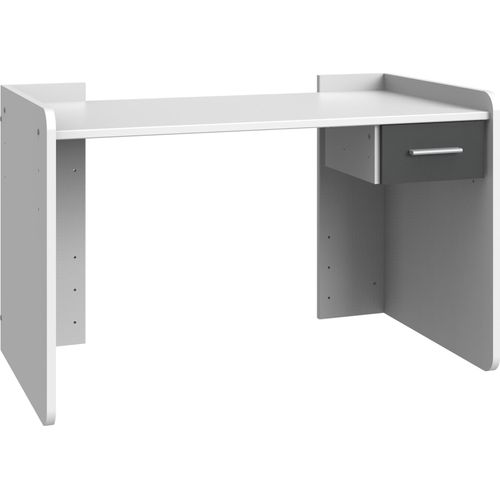 Kinderschreibtisch >Joker< (B/H/T: 124x77x70 cm) in Weiß - 124x77x70cm (BxHxT)