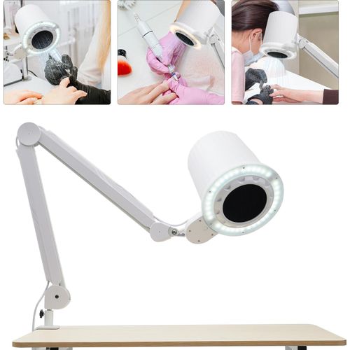 Nagelstaubabsaugung, Nagelstaubsammler, Nagelstaubsammelmaschine, Led Licht Maniküre Pediküre Nagelstud