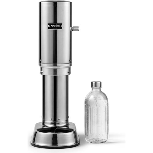 aarke Carbonator Pro Steel mit Glasflasche