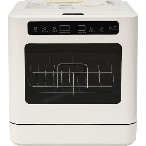800W Tragbarer Mini-Geschirrspüler, Tisch-Geschirrspüler, Mini-Geschirrspüler, Weiß