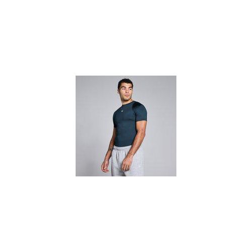 MP Herren Training Kurzarm Baselayer - Dunkelsaphir - M