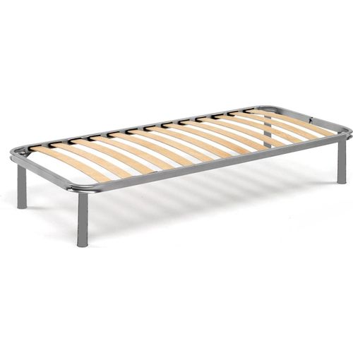 Einzelbettbasis Dgori, Orthopädische Basis aus Birkensperrholz mit 13 Latten, 100% Italy, Cm 90x180h 34