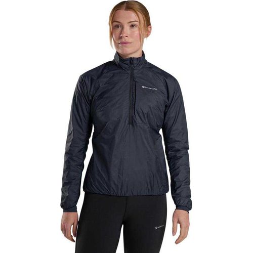 Montane Fortes Nano Fleece Mit Halbem Reißverschluss Blau S Frau Blau S