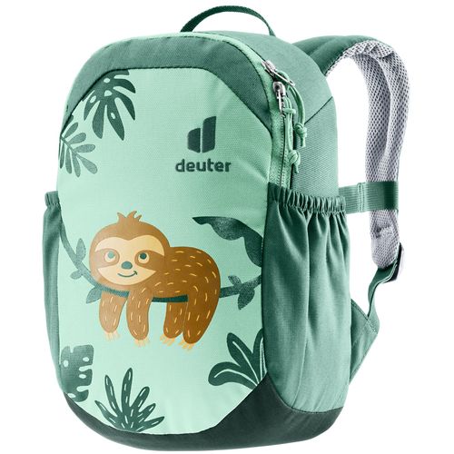 Kinderrucksack DEUTER "PICO 5 L", grün (spearmint, seagrün), Rucksäcke, Kinder, B/H/T: 19cm x 28cm x 12cm, Polyester, für Kinder ab 2 Jahren, ideal für Kinderkrippe, 5 Liter Hauptfach, B:19cm H:28cm T:12cm