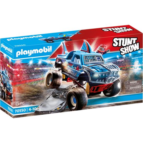 PLAYMOBIL Stuntshow 70550 Stuntshow Monster Truck Shark