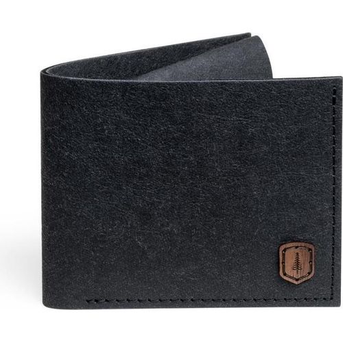 BeWooden Brieftasche für Männer Nox Washpaper Wallet schwarz Universal