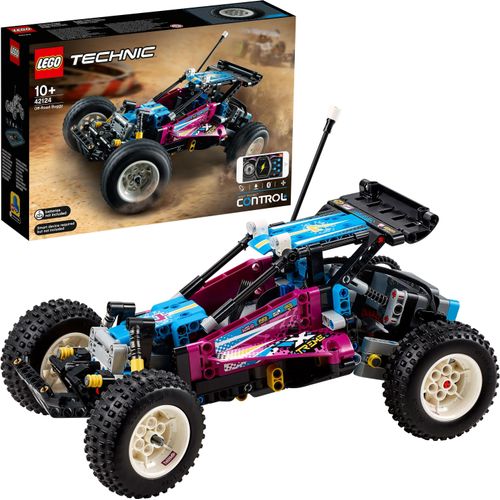 LEGO 42124 Technic Control+ Geländewagen, ferngesteuertes Offroad-Auto, Spielzeugauto, RC Buggy für Kinder, Fahrzeug