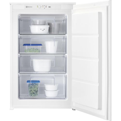 Electrolux Einbau-Gefrierschrank / 880 mm / 98 L / LowFrost – weniger Eisbildung / Schlepptür / E LUB3AE88S