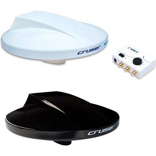 Scout Telecomunicazioni Kreuzfahrt-tv-antenne Durchsichtig Durchsichtig One Size