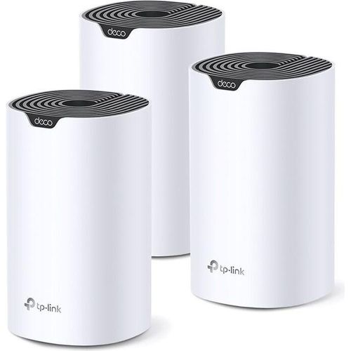 TP-Link Deco S1900 3-Pack Mesh WLAN Set AC1900 Dual Band Router & Repeater
