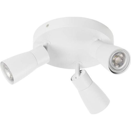 SLV PURI 2.0 Dome, Wand- und Deckenaufbauleuchte, rund, 3 x max. 6W GU10, weiß 1008342