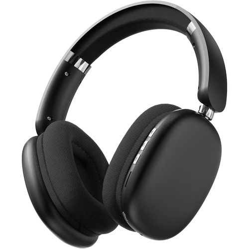 Over-Ear-Kopfhörer Kabellos, Hi-Fi Stereo mit Freisprechen, 30 Std Spielzeit, Sprachassistent & FM Radio für Sport und Reisen Klare Gespräche