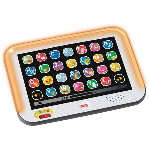 Lernspielzeug FISHER-PRICE "Lernspaß Smart Stages Tablet", bunt, Lernspielzeug, KinderB:14cm H:3cm L:19cm, Kunststoff, mit Licht und Sound, B:14cm H:3cm L:19cm