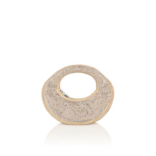 Handtasche PHILIPP PLEIN "Verziert", Damen, 06, beige, Taschen Handtasche