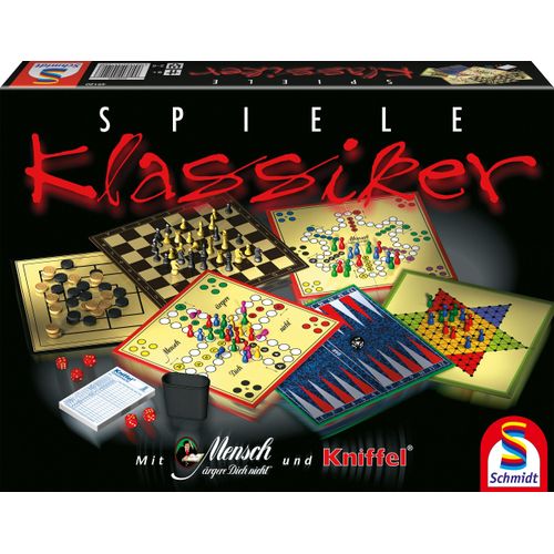 Spielesammlung SCHMIDT SPIELE "Klassiker Spielesammlung", bunt, Spiele, Kinder
