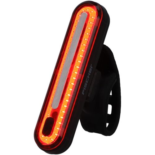 Fahrrad-Rücklicht FISCHER FAHRRAD, schwarz, Fahrradlampen