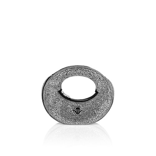 Handtasche PHILIPP PLEIN "Verziert", Damen, 02, schwarz, Taschen Handtasche