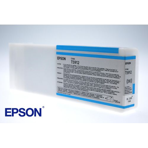 EPSON T5912 Tinte cyan Standardkapazität 700ml 1er-Pack