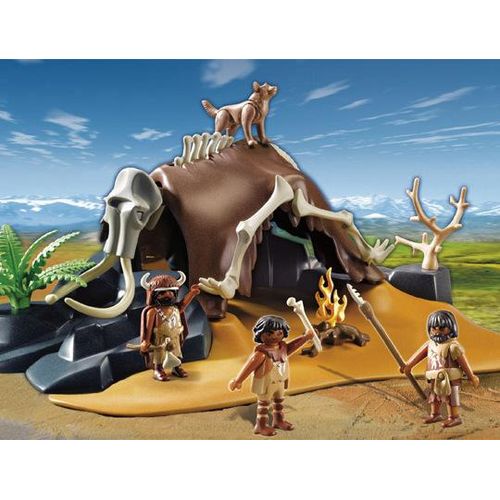 PLAYMOBIL 5101 MammutknochenZelt mit Jägern