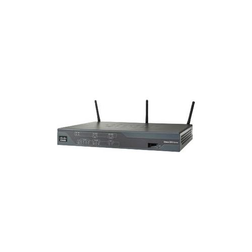 Cisco 888W Wi-Fi 4 IEEE 802.11n Drahtlos Router - 2,40 GHz ISM-Band - 6,75 MB/s Drahtlosgeschwindigkeit - 4 x Netzwerk-Anschluss - USB - Fast Ethernet